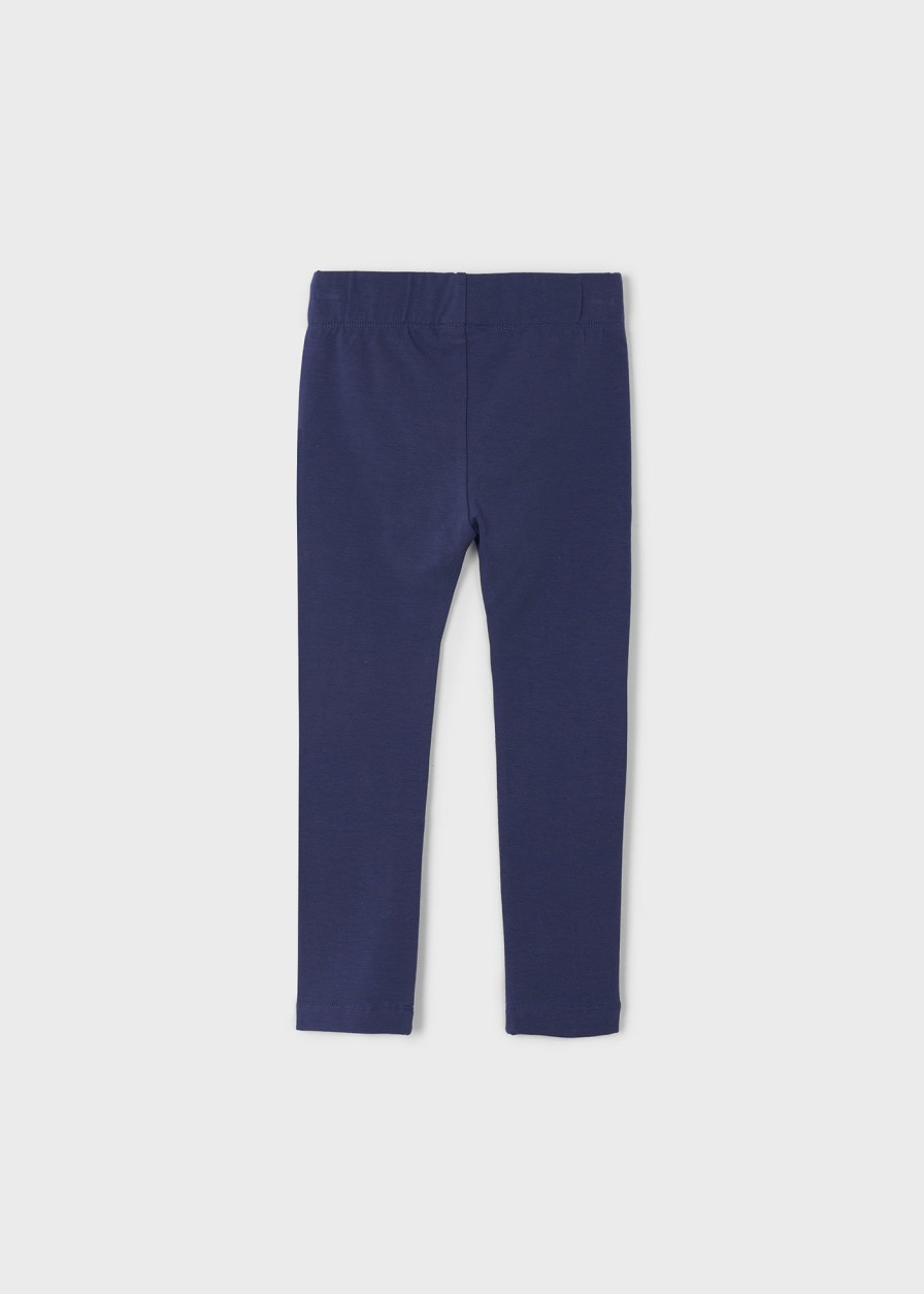 Nina MAYORAL Pantalones Y Faldas | Leggings Punto Liso Better Cotton Nina Blue