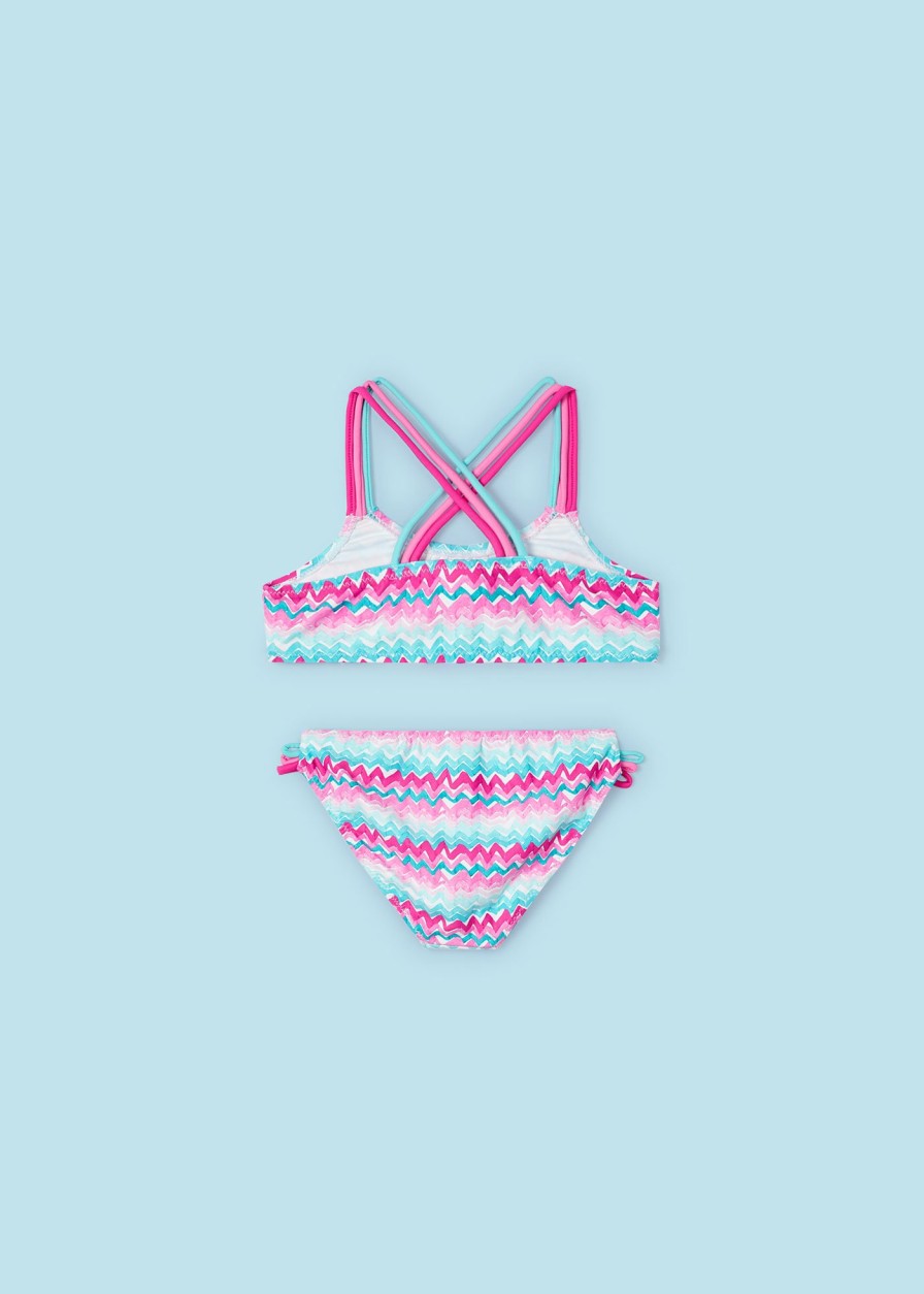 Nina MAYORAL Banadores Y Bikinis | Bikini Zigzag Nina Fucsia