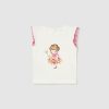 Bebe MAYORAL Bodies Y Camisetas | Camiseta Combinada Tul Better Cotton Bebe