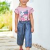 Nina MAYORAL Pantalones Y Faldas | Pantalon Culotte Lino Nina