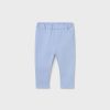 Bebe MAYORAL Pantalones Y Petos | Pantalon Largo Pique Better Cotton Bebe Azulon