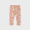 Nina MAYORAL Pantalones Y Faldas | Legging Pirata Estampado Better Cotton Nina Nude