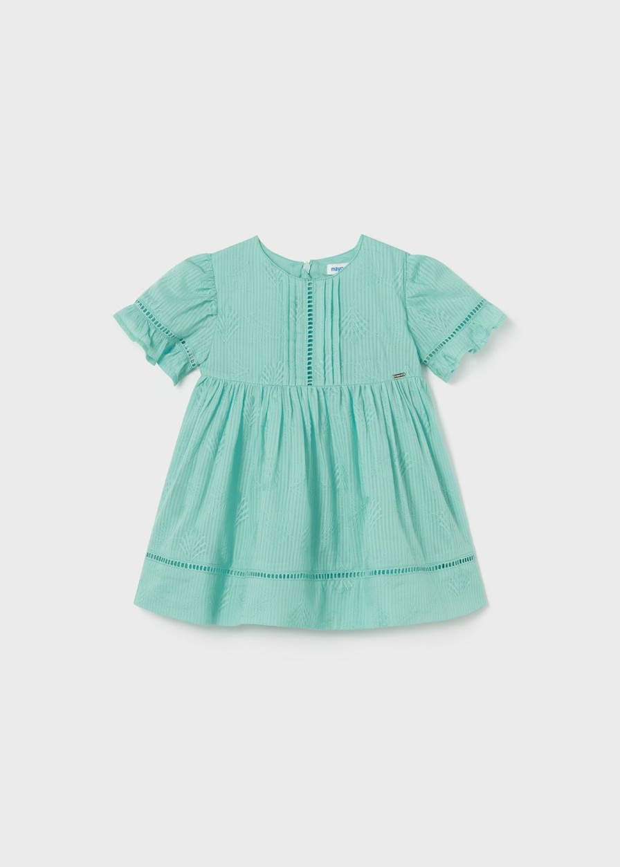 Bebe MAYORAL Vestidos | Vestido Vainica Better Cotton Bebe Agata