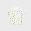 Bebe MAYORAL Bodies Y Camisetas | Camiseta Estampada Better Cotton Bebe Blanco