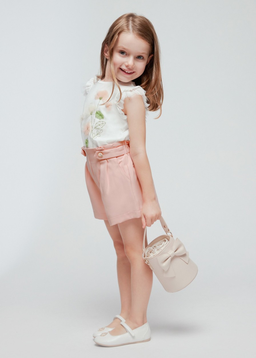 Nina MAYORAL Pantalones Y Faldas | Short Crepe Nina