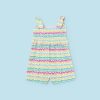 Bebe MAYORAL Faldas Y Monos | Mono Estampado Punto Smock Better Cotton Bebe Agata