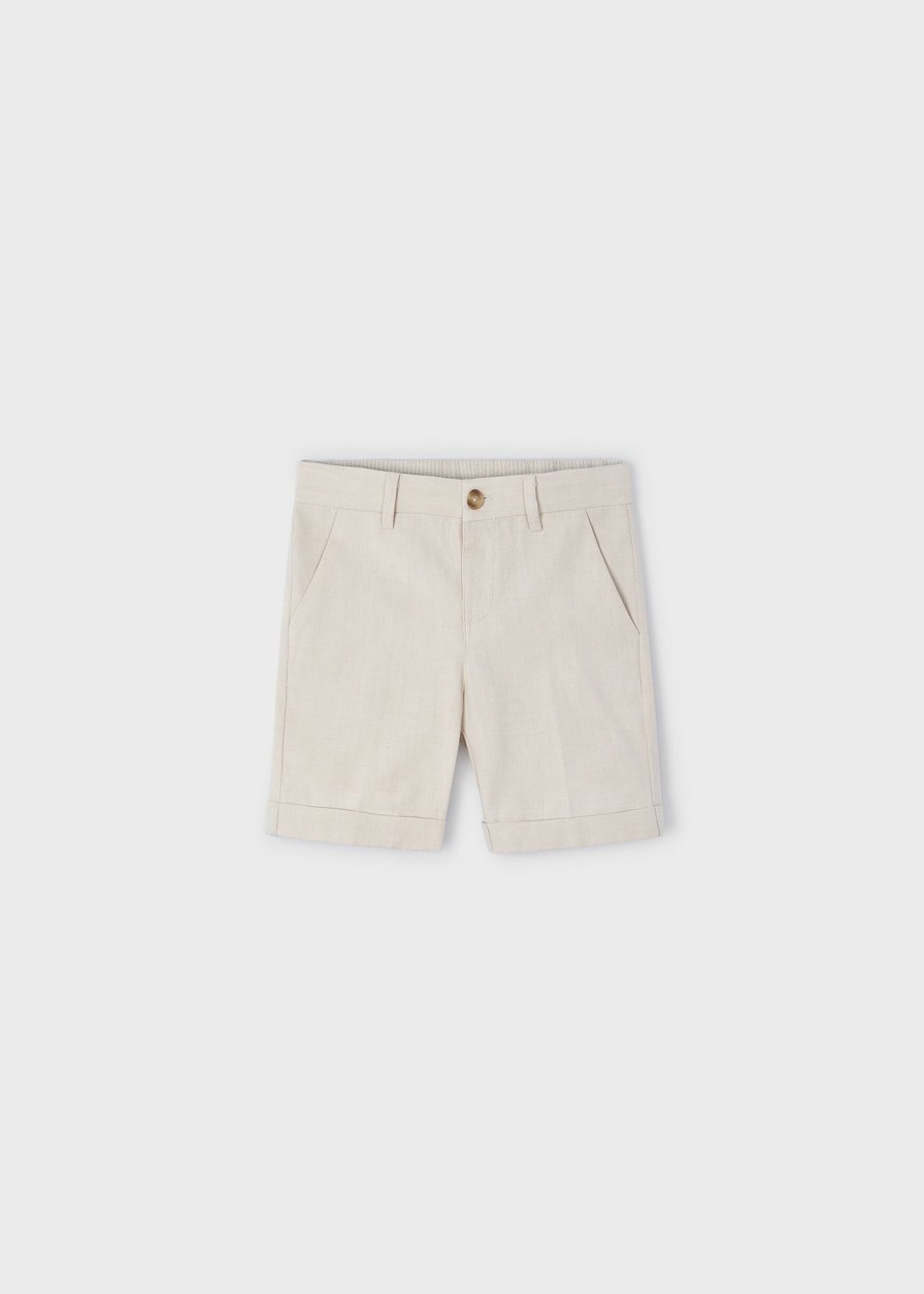 Nino MAYORAL Pantalones | Bermuda Chino Lino Nino