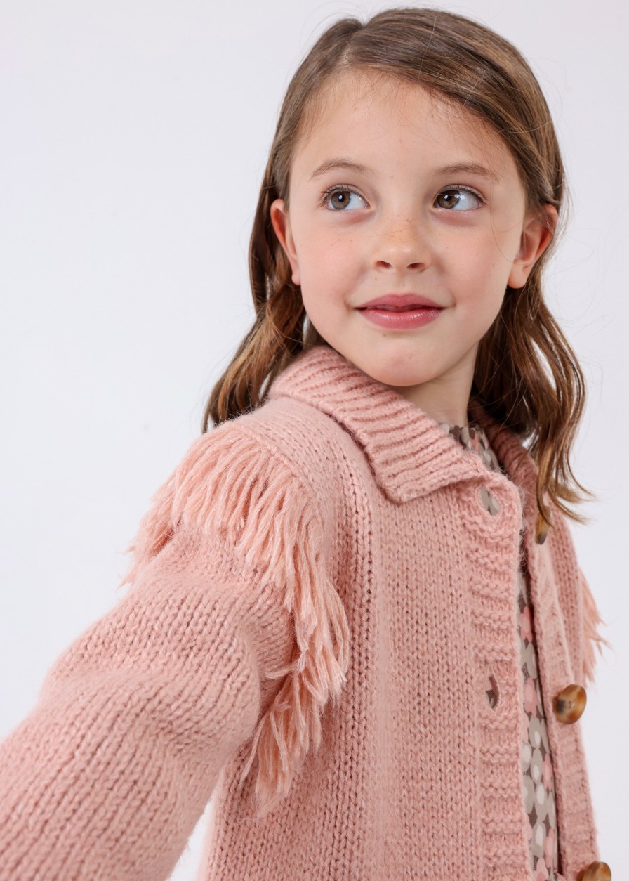 Nina MAYORAL Rebecas Y Chaquetas De Punto | Cardigan Flecos Nina