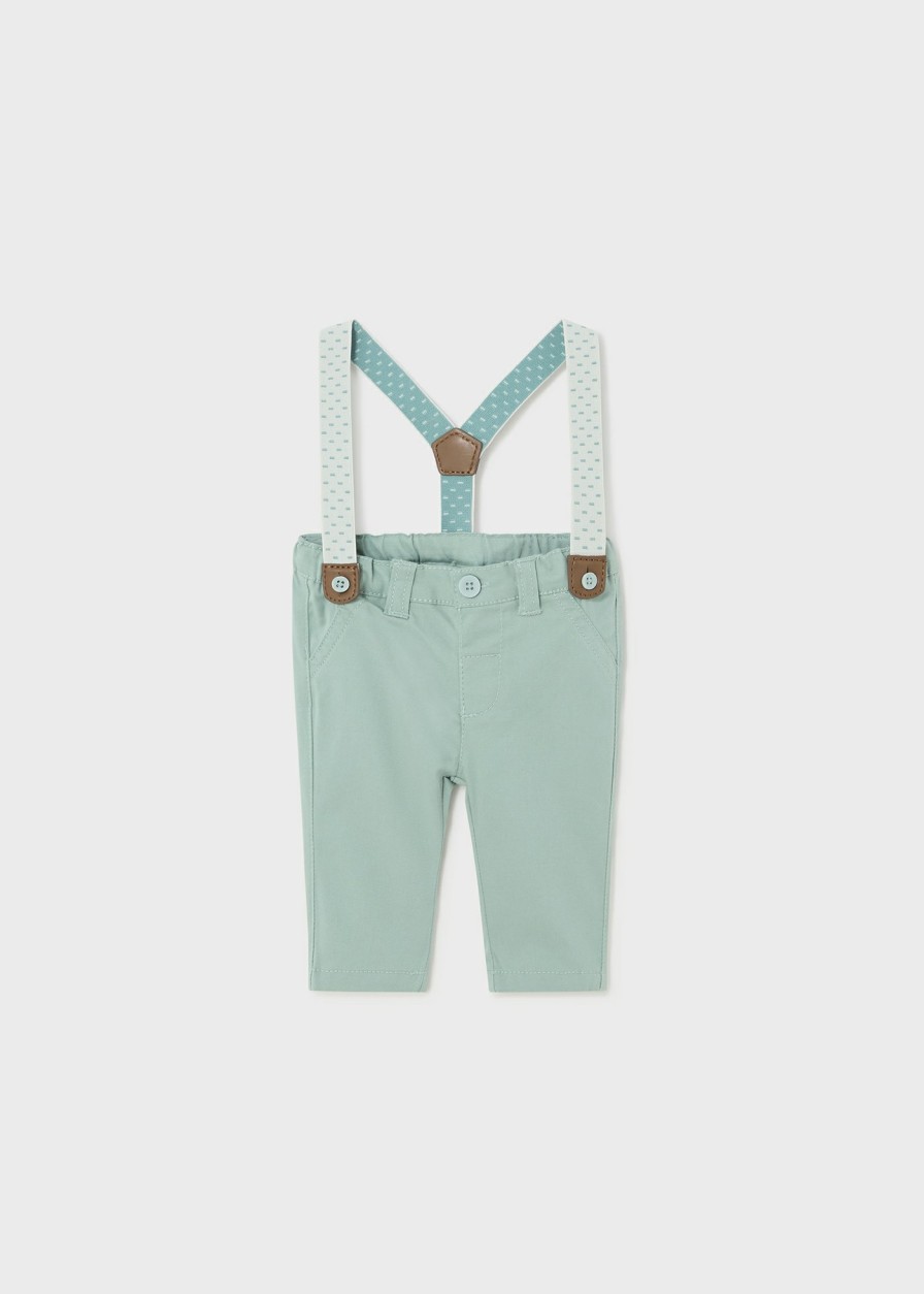 Bebe MAYORAL Pantalones Y Petos | Pantalon Largo Tirantes Better Cotton Recien Nacido River