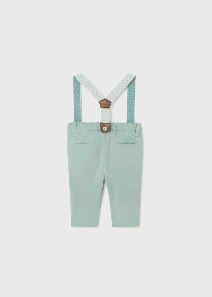 Bebe MAYORAL Pantalones Y Petos | Pantalon Largo Tirantes Better Cotton Recien Nacido River