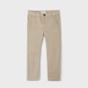 Nino MAYORAL Pantalones | Pantalon Largo Pique Better Cotton Nino Tostado