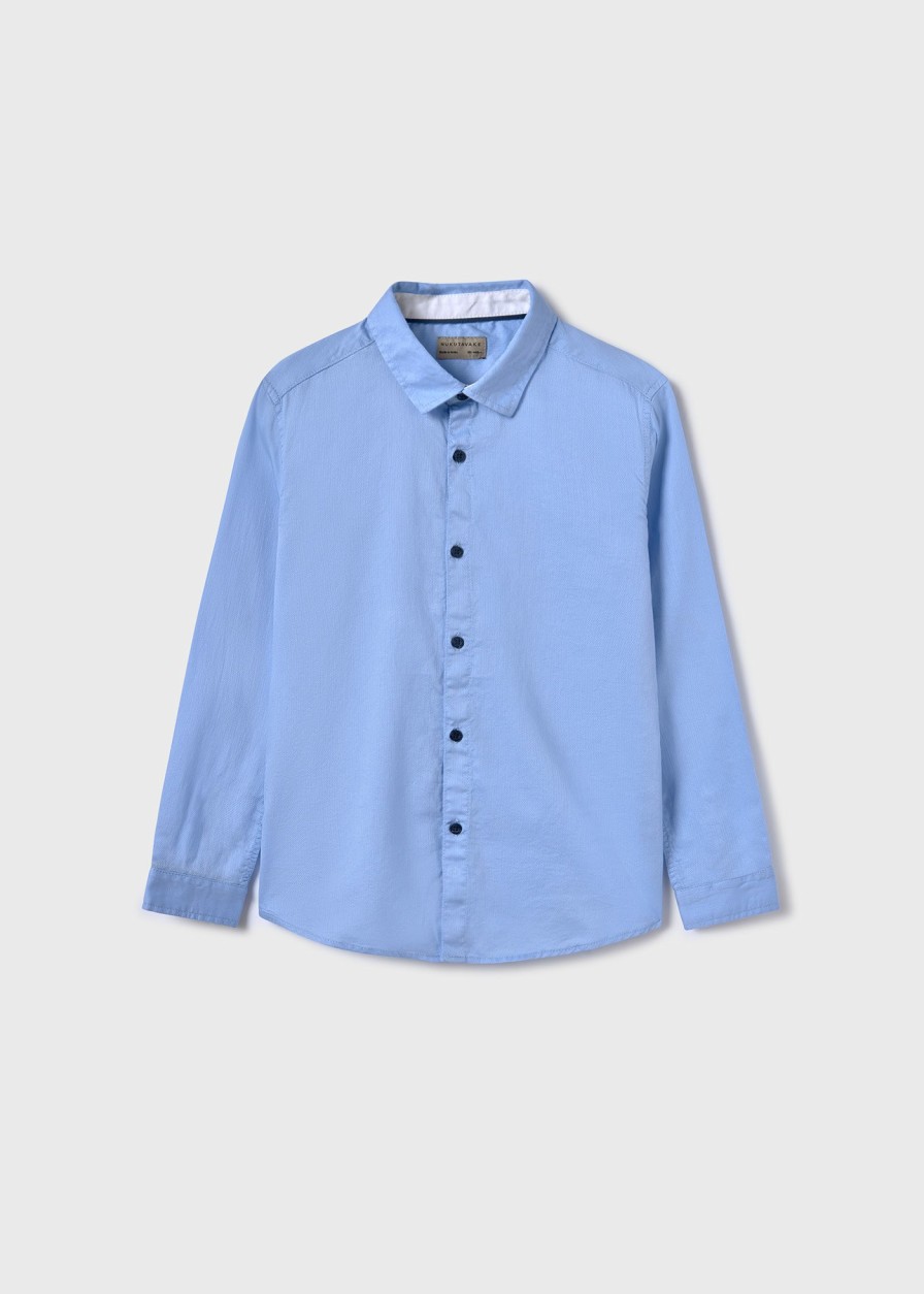 Nino MAYORAL Camisas | Camisa Contrastes Better Cotton Chico Lavanda