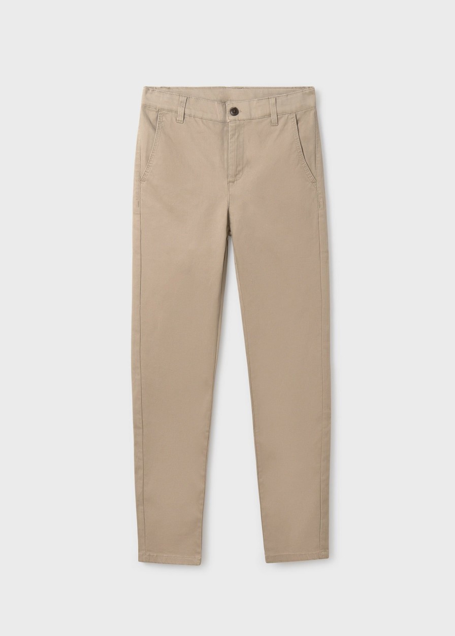 Nino MAYORAL Pantalones | Pantalon Largo Pique Chico Tostado