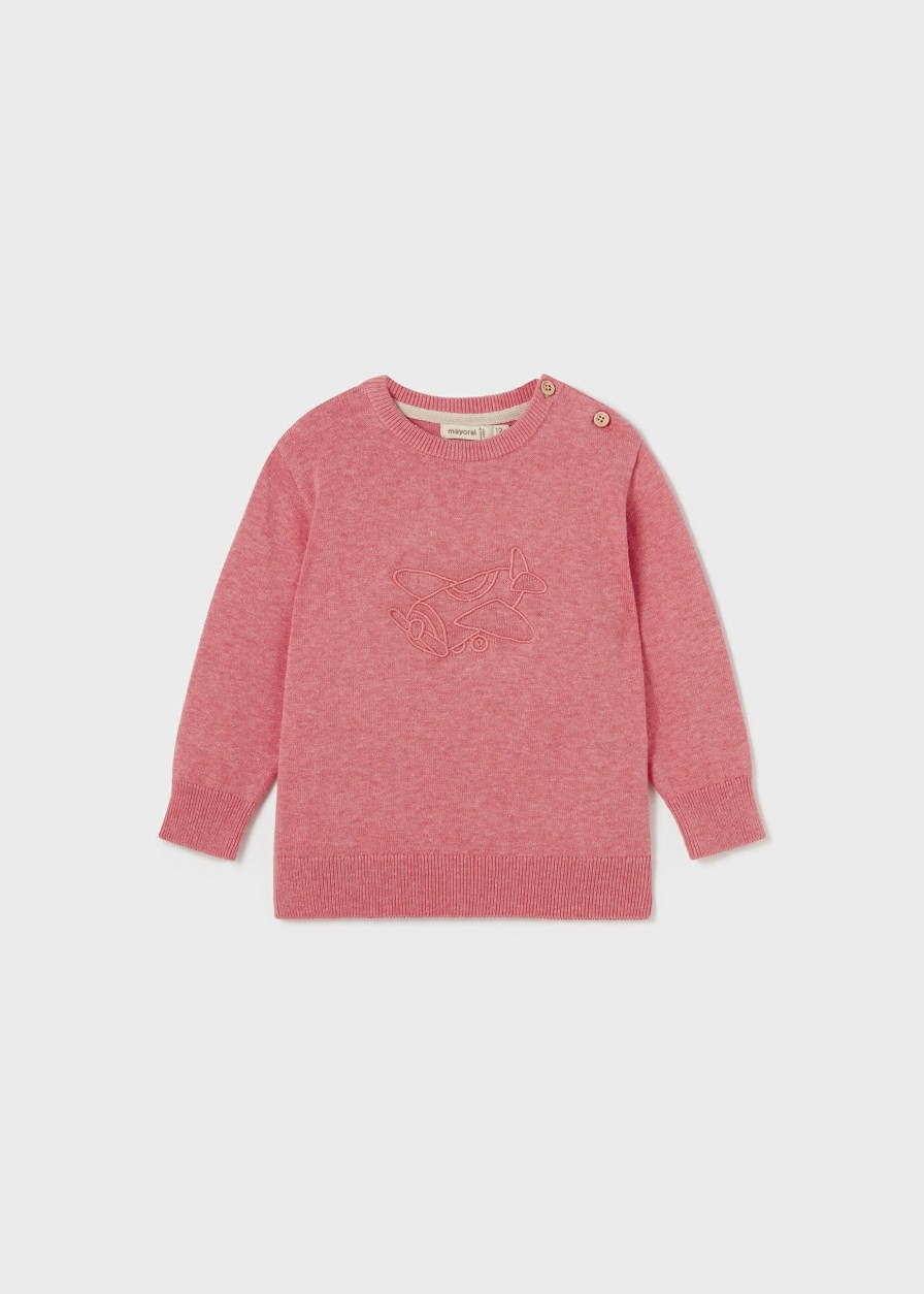 Bebe MAYORAL Jerseis Y Sudaderas | Jersey Bordado Bebe Coral