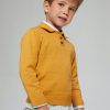 Nino MAYORAL Jerseis | Jersey Estructura Polo Better Cotton Nino Ocre