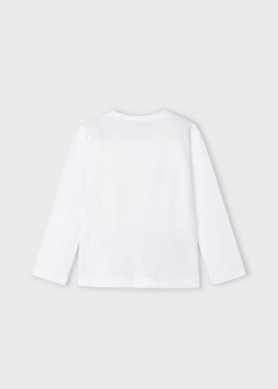 Nina MAYORAL Camisetas Y Polos | Camiseta Lentejuelas Better Cotton Nina