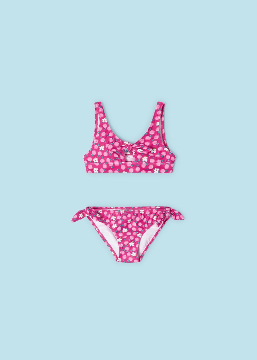 Nina MAYORAL Banadores Y Bikinis | Bikini Estampado Nina Fucsia