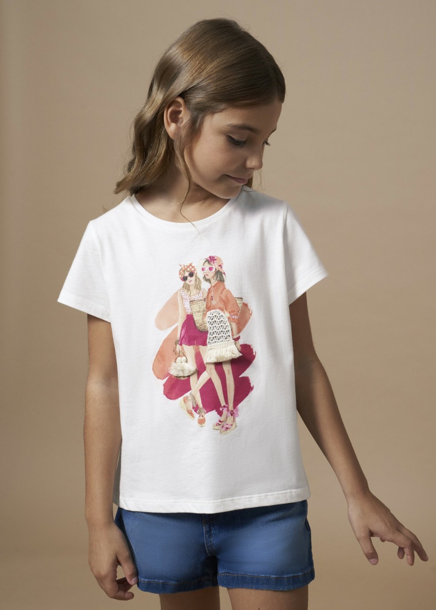 Nina MAYORAL Camisetas Y Polos | Camiseta Better Cotton Chica