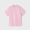 Nino MAYORAL Polos | Polo Cuello Mao Better Cotton Nino Pink