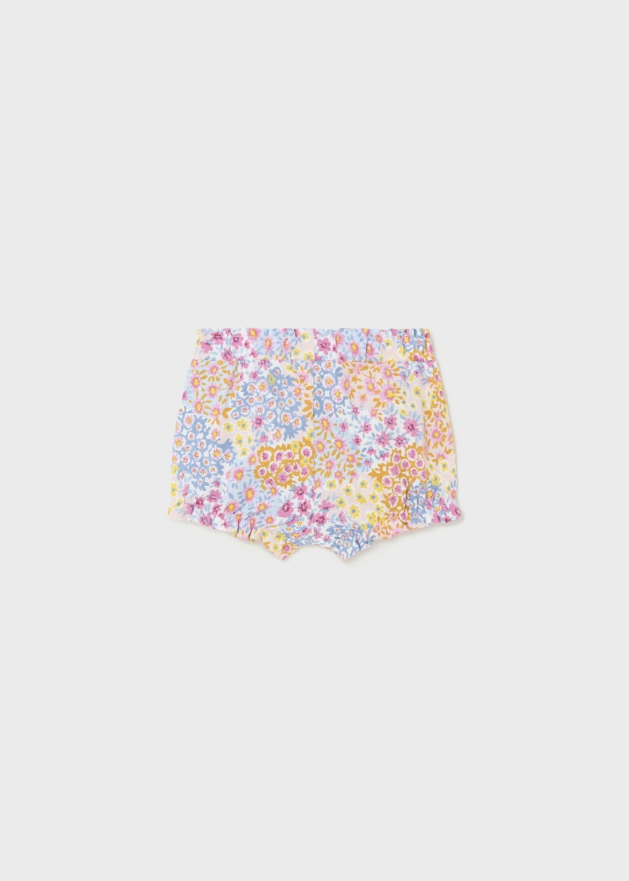 Bebe MAYORAL Pantalones Y Petos | Short Estampado Better Cotton Bebe Dalia