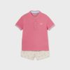 Bebe MAYORAL Conjuntos | Conjunto Bermuda Punto Better Cotton Bebe Coral