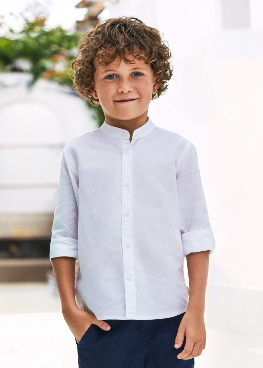 Nino MAYORAL Camisas | Camisa Manga Larga Mao Lino Nino