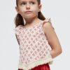 Nina MAYORAL Camisetas Y Polos | Camiseta Estampada Jacquard Nina