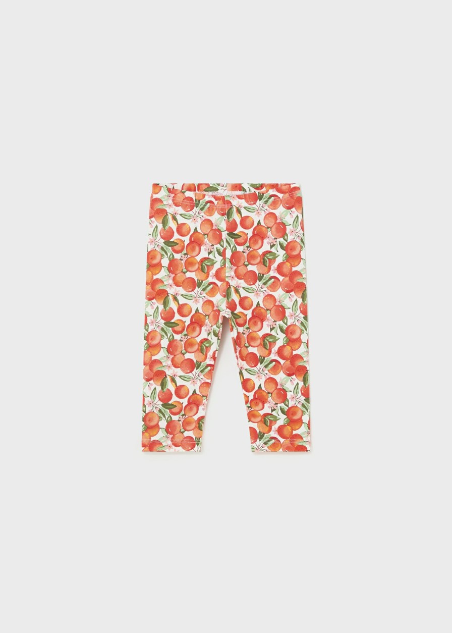 Bebe MAYORAL Pantalones Y Petos | Legging Pirata Estampado Better Cotton Bebe Clementina