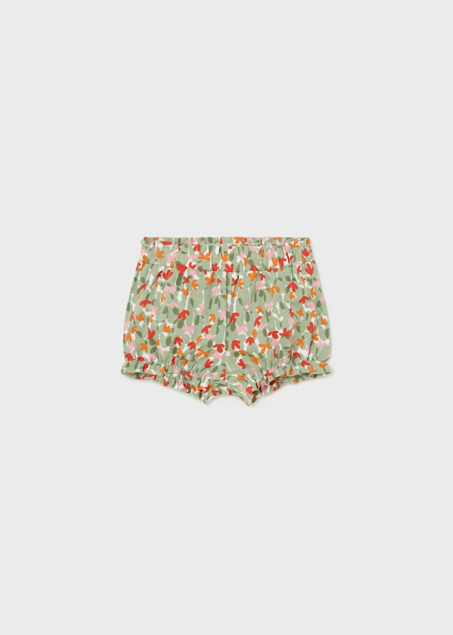 Bebe MAYORAL Pantalones Y Petos | Short Estampado Better Cotton Bebe Aloe