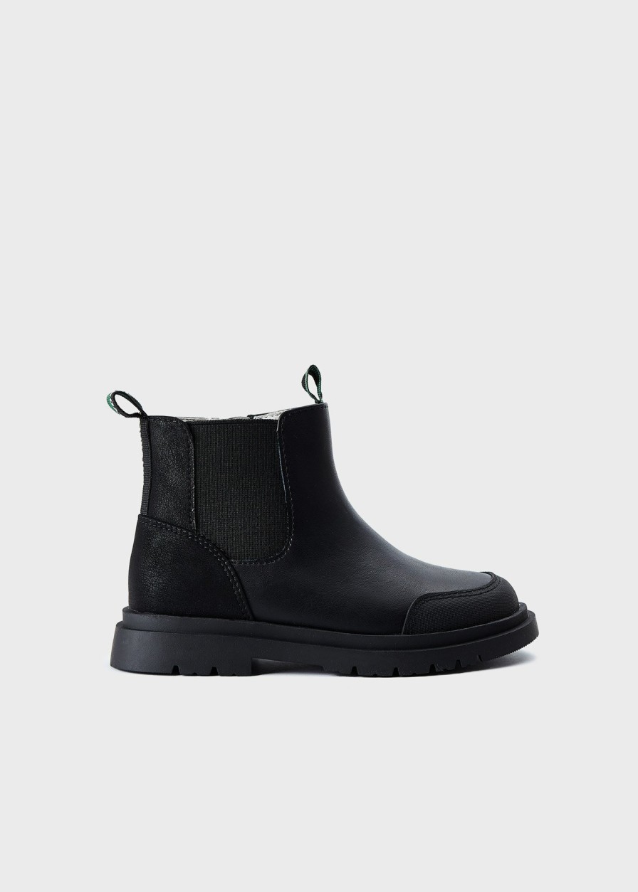 Nino MAYORAL Botas Y Botines | Botin Chelsea Piel Sostenible Nino Negro