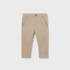 Bebe MAYORAL Pantalones Y Petos | Pantalon Largo Pique Better Cotton Bebe Tostado