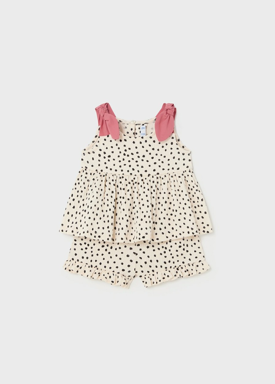 Bebe MAYORAL Conjuntos | Conjunto 2 Piezas Bambula Better Cotton Bebe Garbanzo