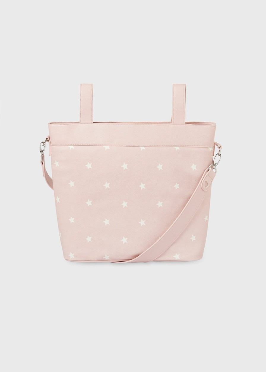 Bebe MAYORAL Bolsos De Maternidad | Bolso Panera Estrellas Bebe Rosa