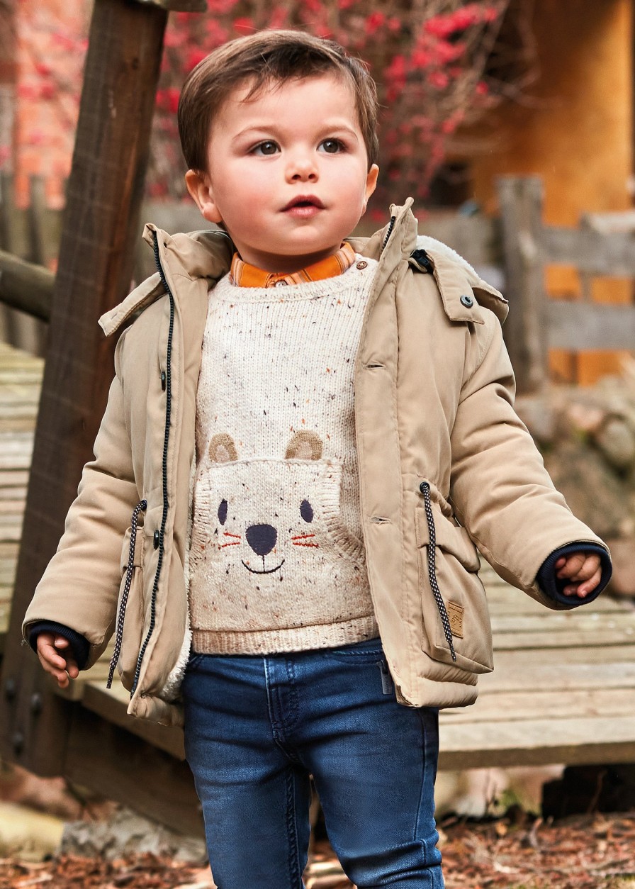 Bebe MAYORAL Abrigos Y Chaquetas | Chaqueton Parka Capucha Desmontable Bebe