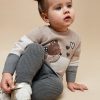 Bebe MAYORAL Vestidos | Vestido Tricot Intarsia Bebe