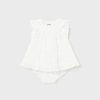 Bebe MAYORAL Vestidos | Vestido Jacquard Better Cotton Recien Nacido Blanco