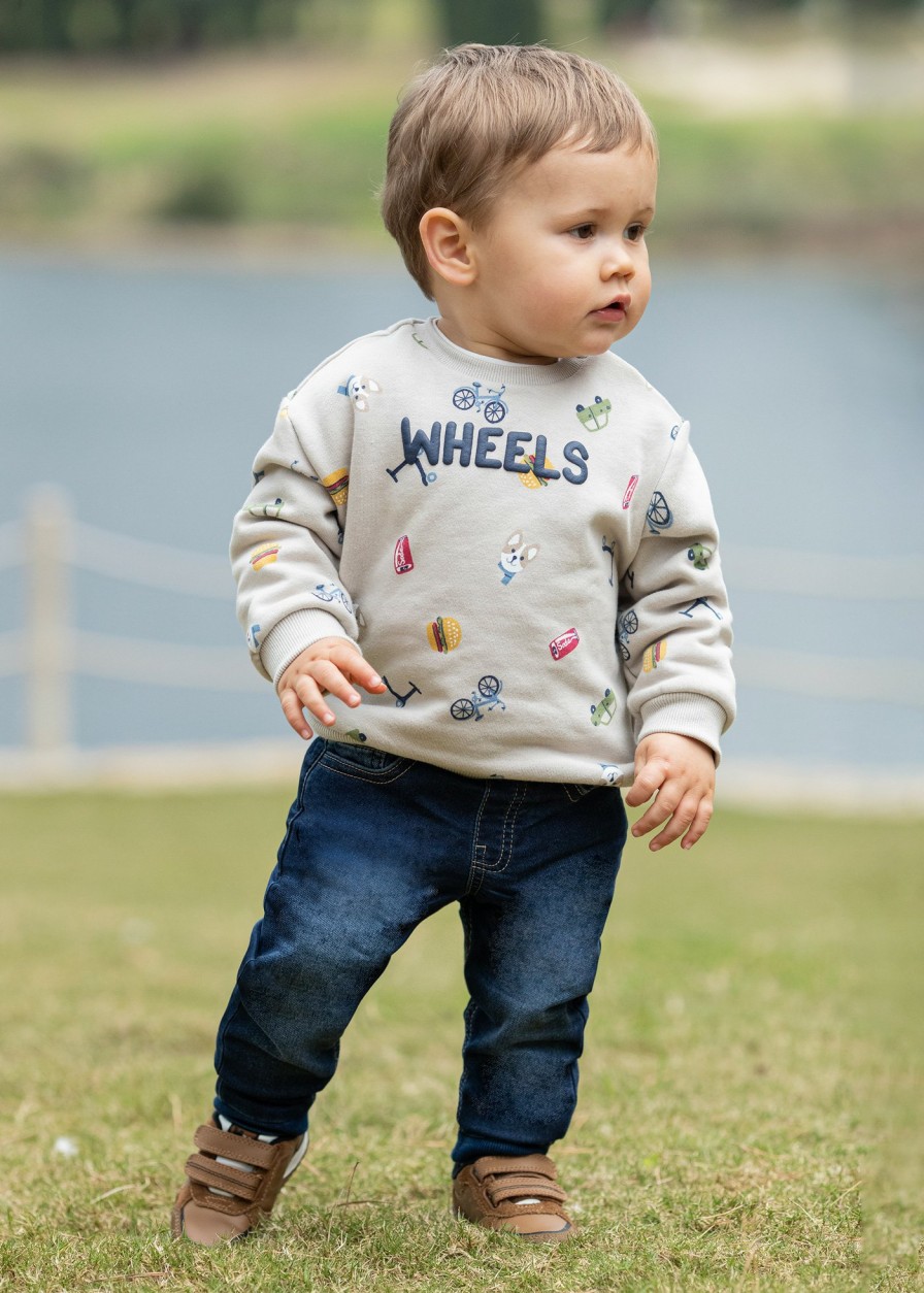 Bebe MAYORAL Pantalones Y Petos | Pantalon Vaquero Jogger Better Cotton Bebe