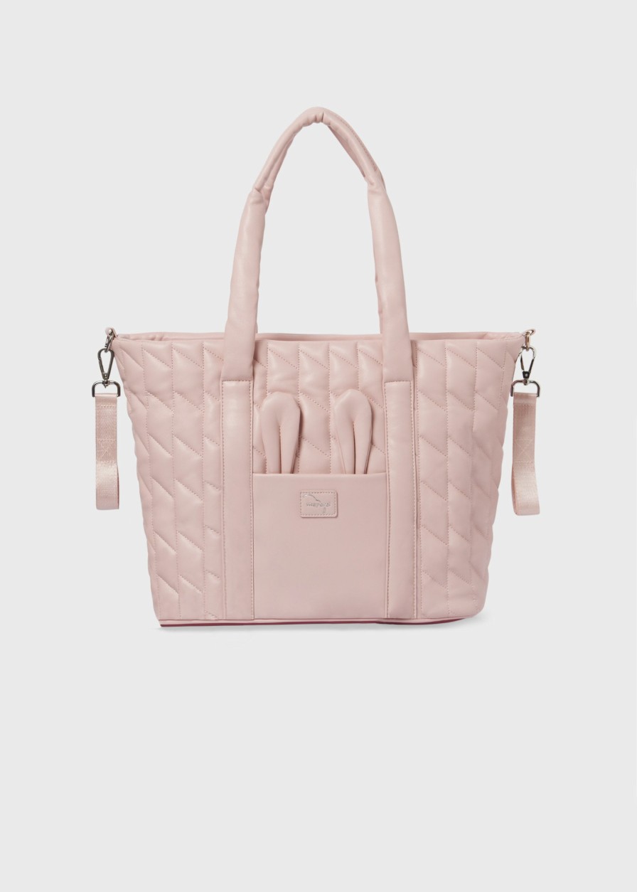 Bebe MAYORAL Bolsos De Maternidad | Bolso Acolchado Orejitas Bebe Rosa