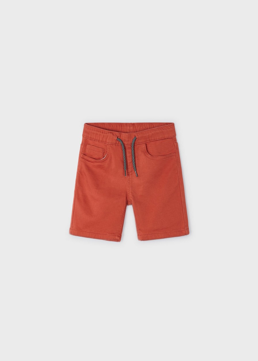 Nino MAYORAL Pantalones | Bermuda Sarga Better Cotton Nino Guindilla