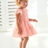 Bebe MAYORAL Vestidos | Vestido Con Diadema Tul Plumeti Bebe