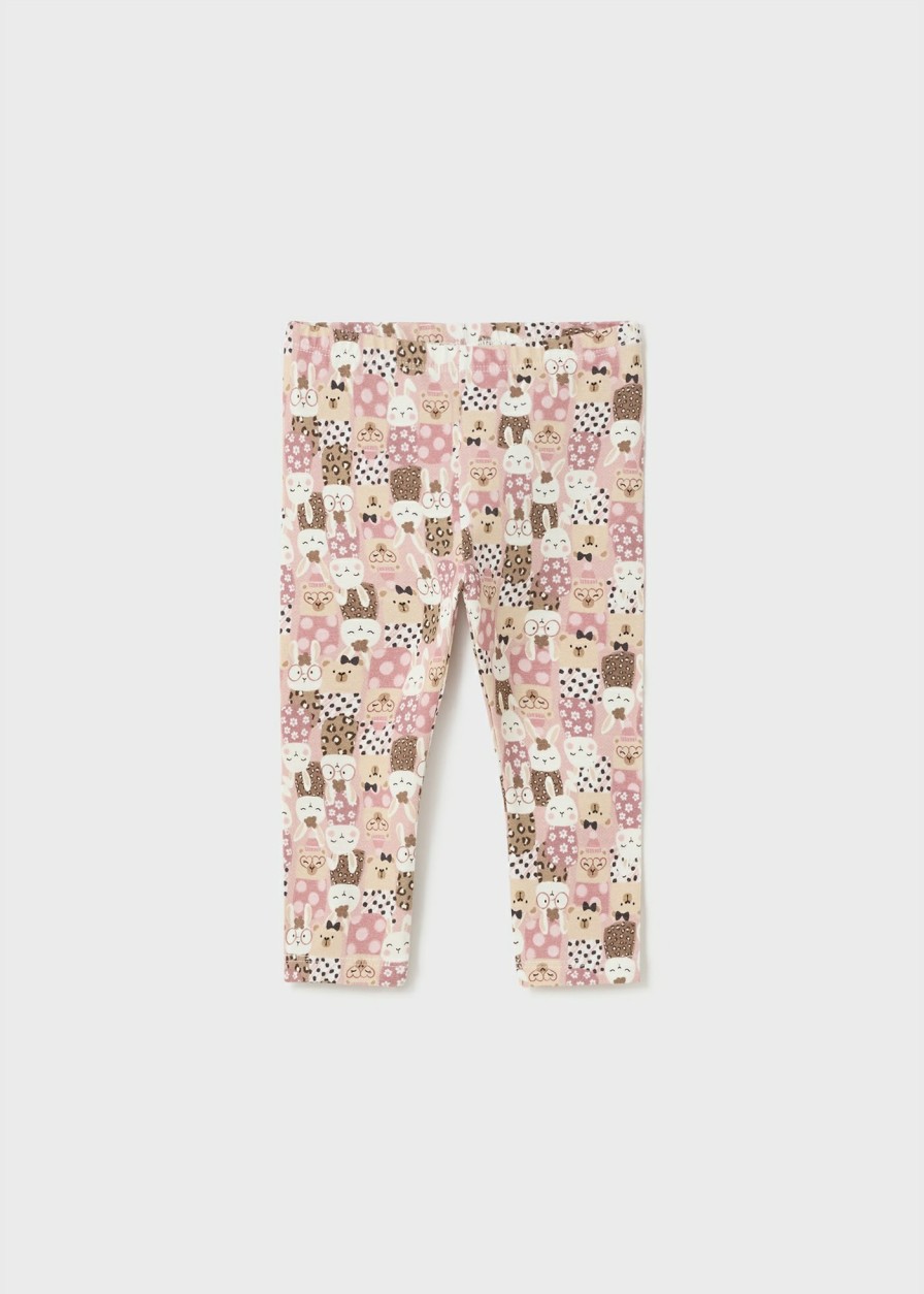 Bebe MAYORAL Pantalones Y Petos | Legging Estampado Better Cotton Bebe