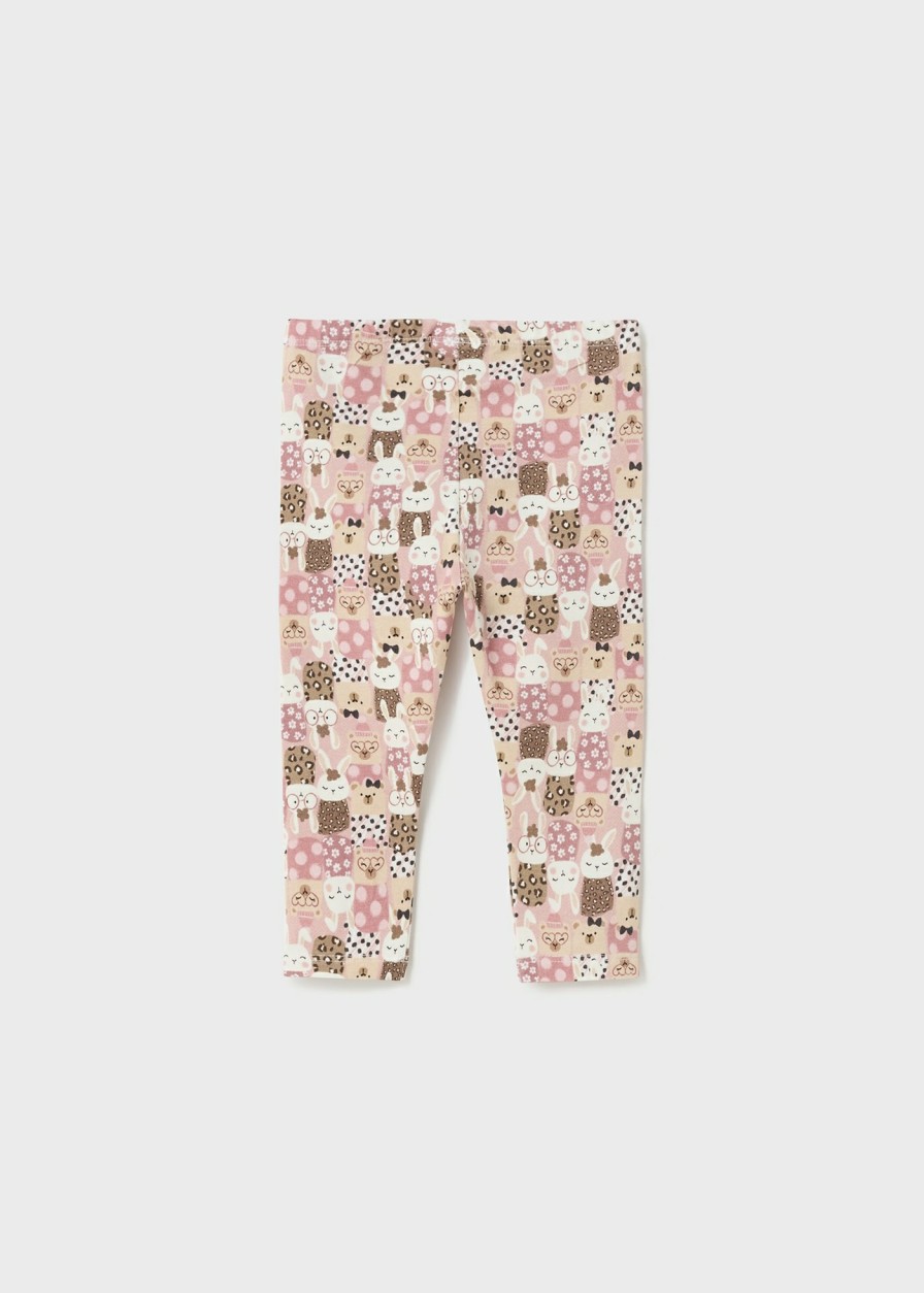 Bebe MAYORAL Pantalones Y Petos | Legging Estampado Better Cotton Bebe