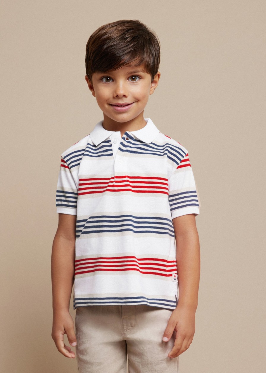 Nino MAYORAL Polos | Polo Rayas Better Cotton Nino Sandia