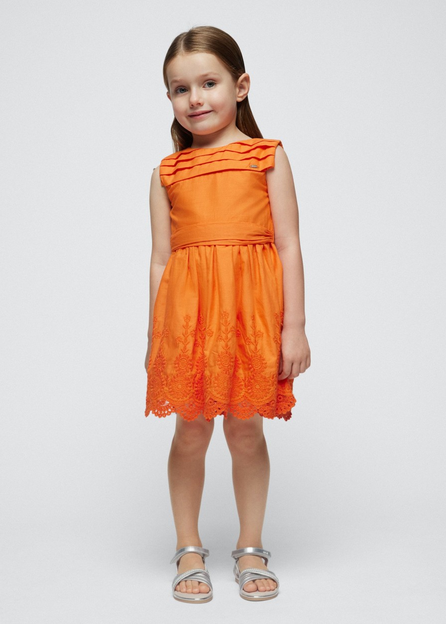 Nina MAYORAL Vestidos | Vestido Bordado Better Cotton Nina