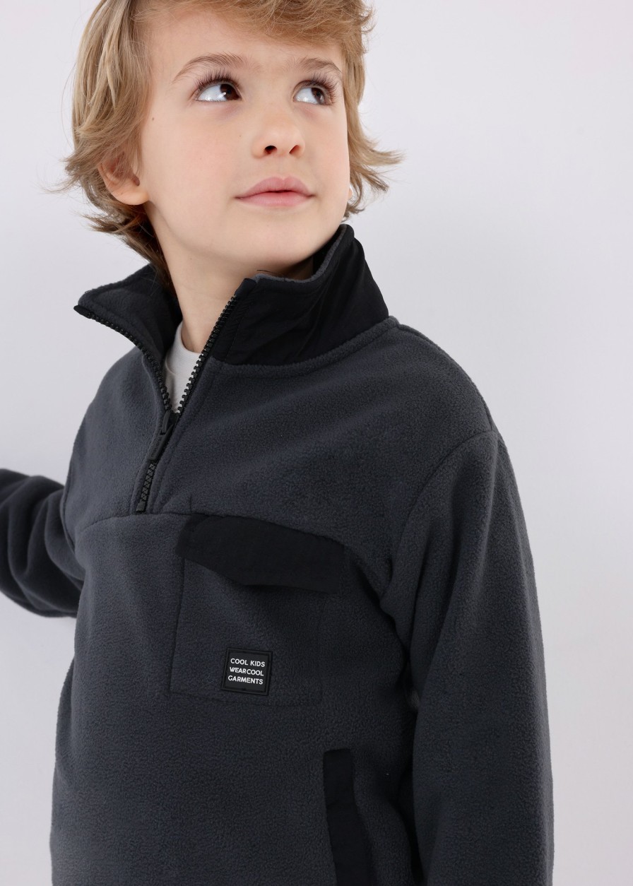 Nino MAYORAL Sudaderas | Sudadera Polar Combinada Nino