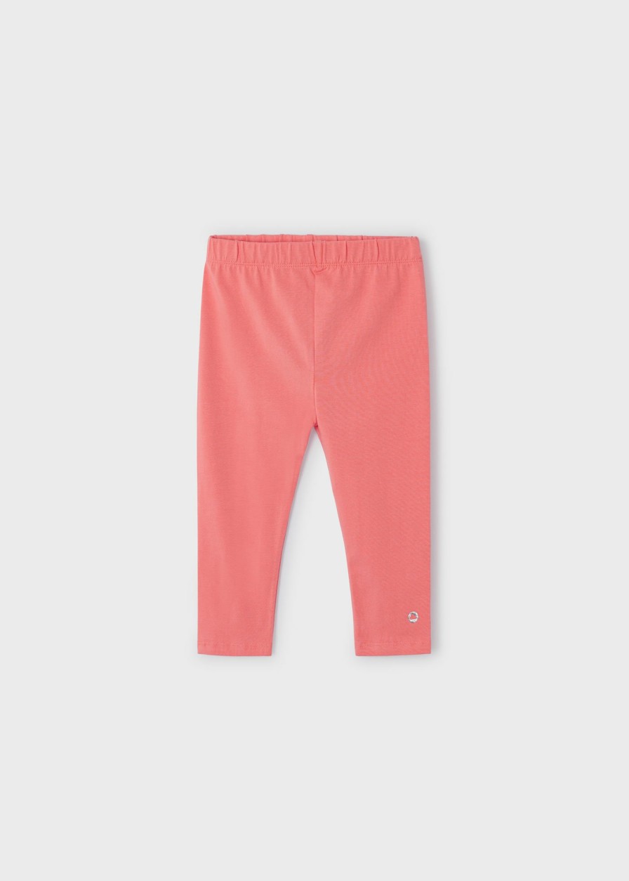 Nina MAYORAL Pantalones Y Faldas | Legging Pirata Better Cotton Nina Flamingo