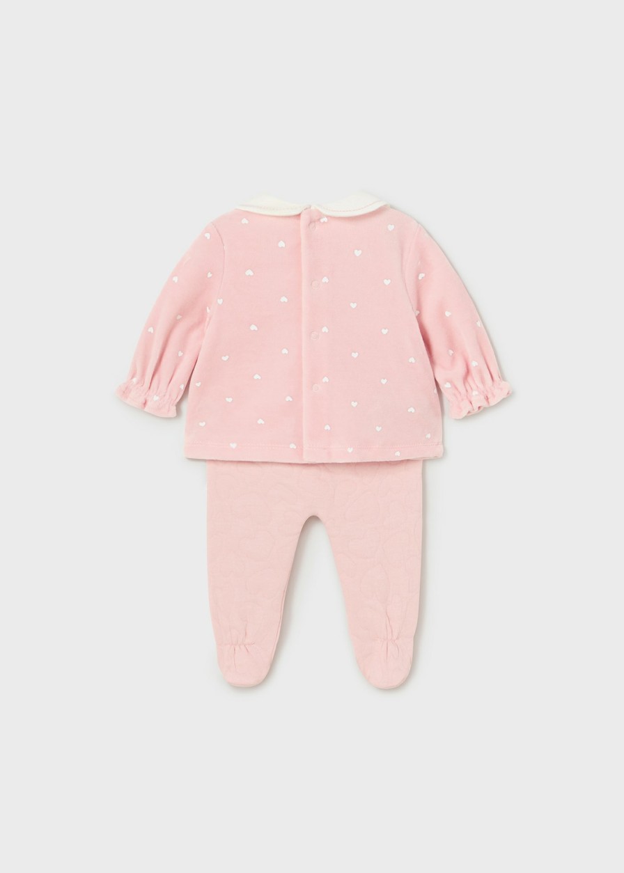 Bebe MAYORAL Conjuntos | Conjunto 2 Piezas Better Cotton Recien Nacido Rosa Baby