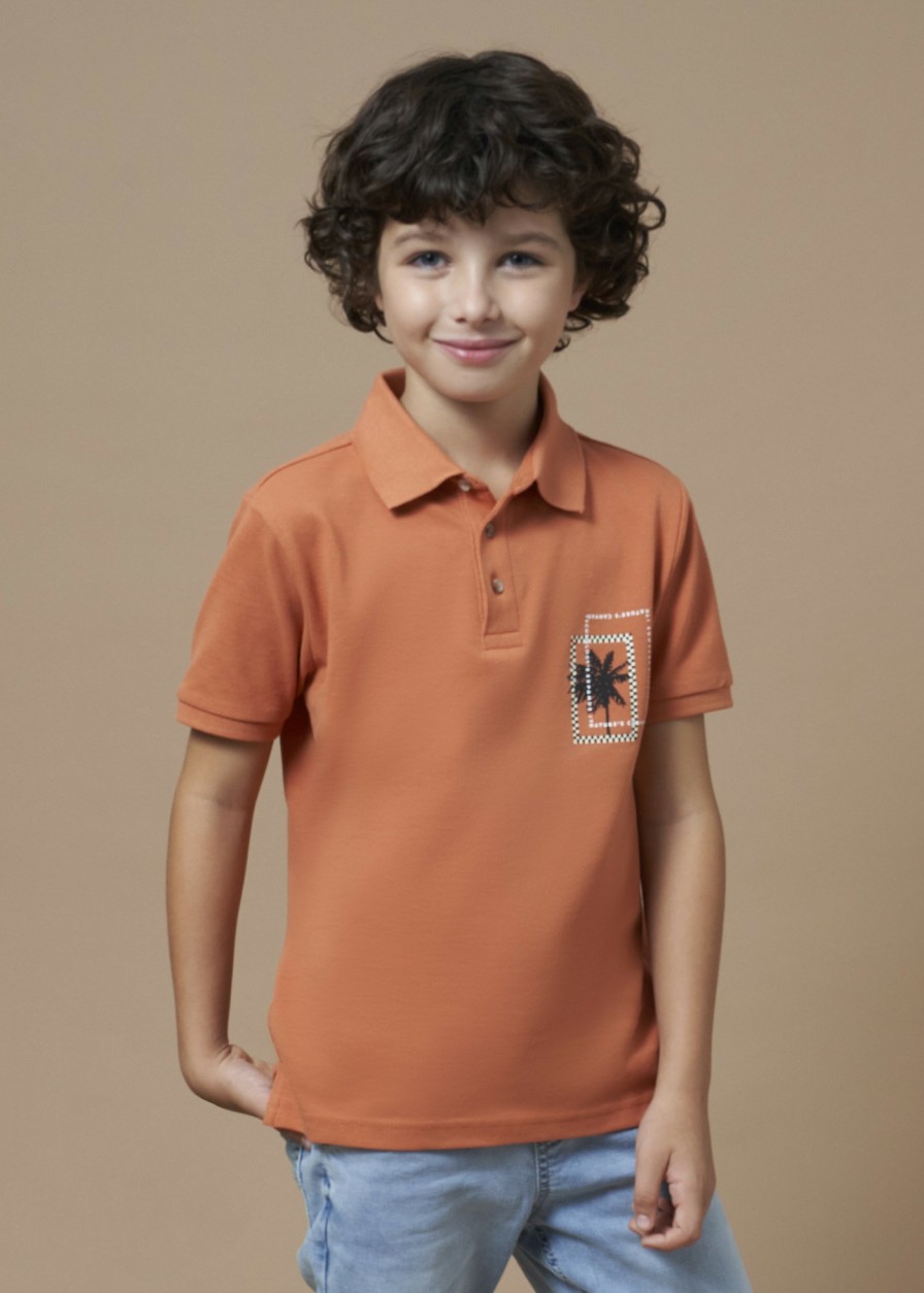 Nino MAYORAL Polos | Polo Estampado Trasero Better Cotton Chico