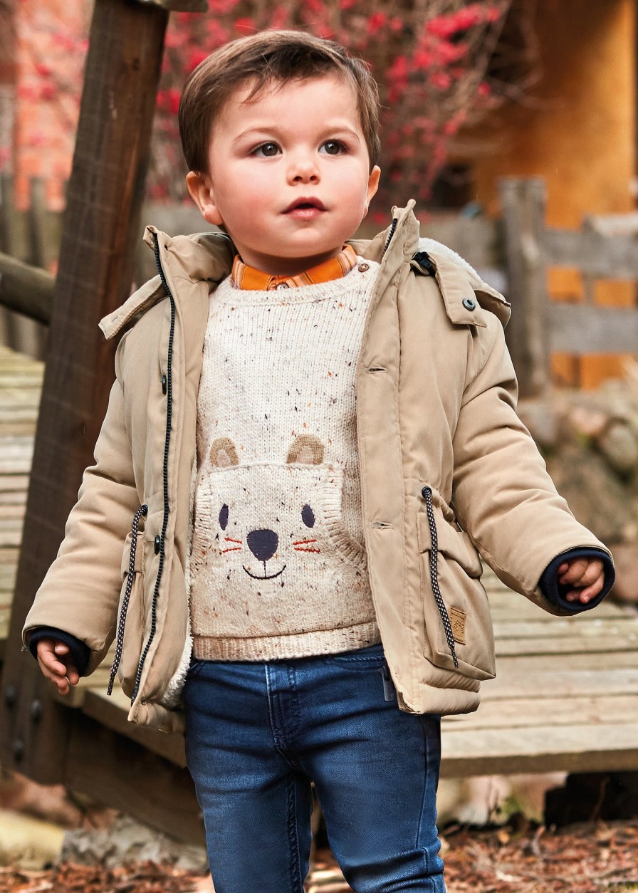 Bebe MAYORAL Abrigos Y Chaquetas | Chaqueton Parka Capucha Desmontable Bebe