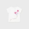 Bebe MAYORAL Bodies Y Camisetas | Camiseta Estampada Better Cotton Bebe Blanco